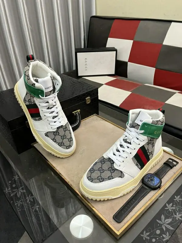 gucci high tops chaussures pour homme s_1255a471